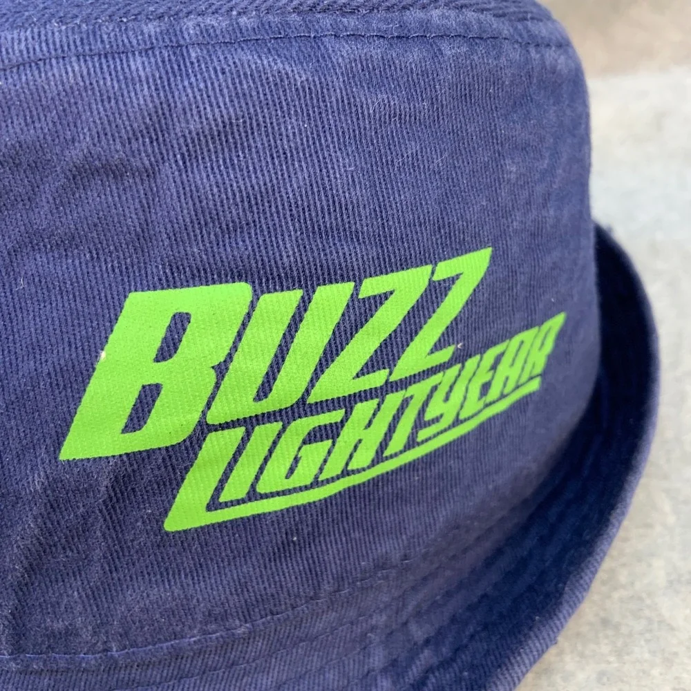 Buzz Lightyear Space Ranger Toddler Navy Disney Toy Story Fedora Bucket Hat